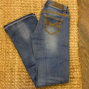 Rock & roll cowgirl riding jeans Sz 28x36